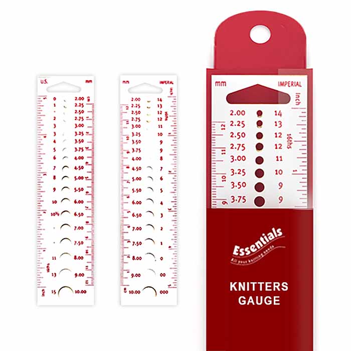 king-cole-haberdashery-knitting-gauges-nadelma-stricknadelma image 1
