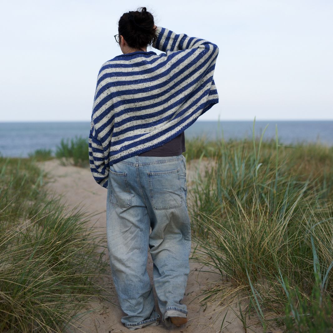 hobbii-anleitungen-marine-strickanleitung-pullover-xs-oversize image 2