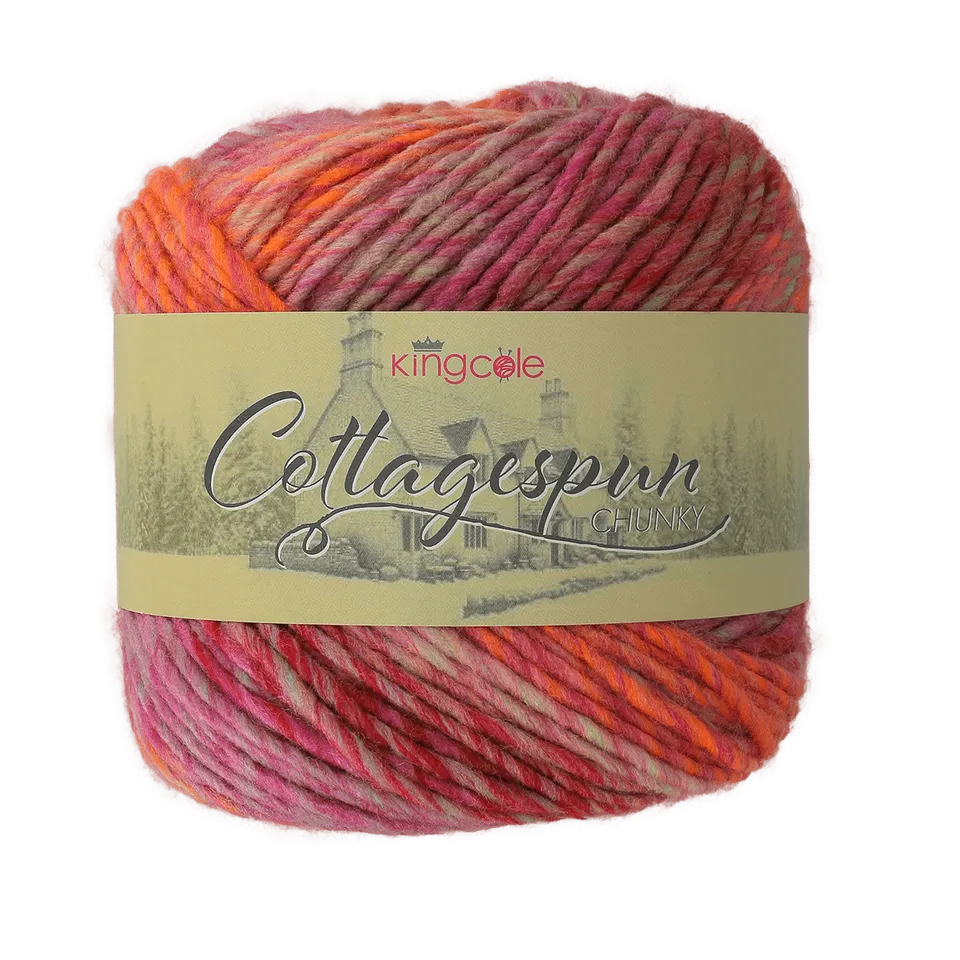 king-cole-cottagespun-chunky-wolle-150g-bunt image 1