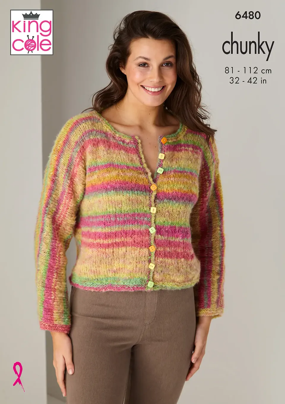 king-cole-6480-strickanleitung-pullover-cardigan-flair-chunky image 1