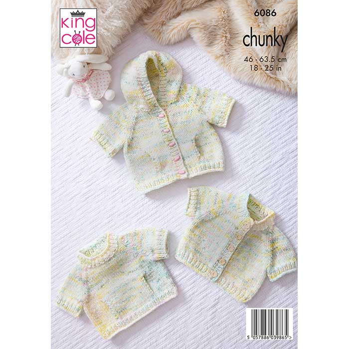 king-cole-6086-tops-bumble-chunky-strickanleitung image 2