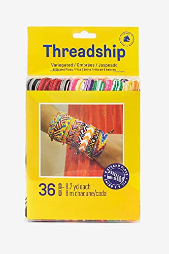 dmc-moulin-stickgarn-set-36-farben-8m-baumwolle image 3