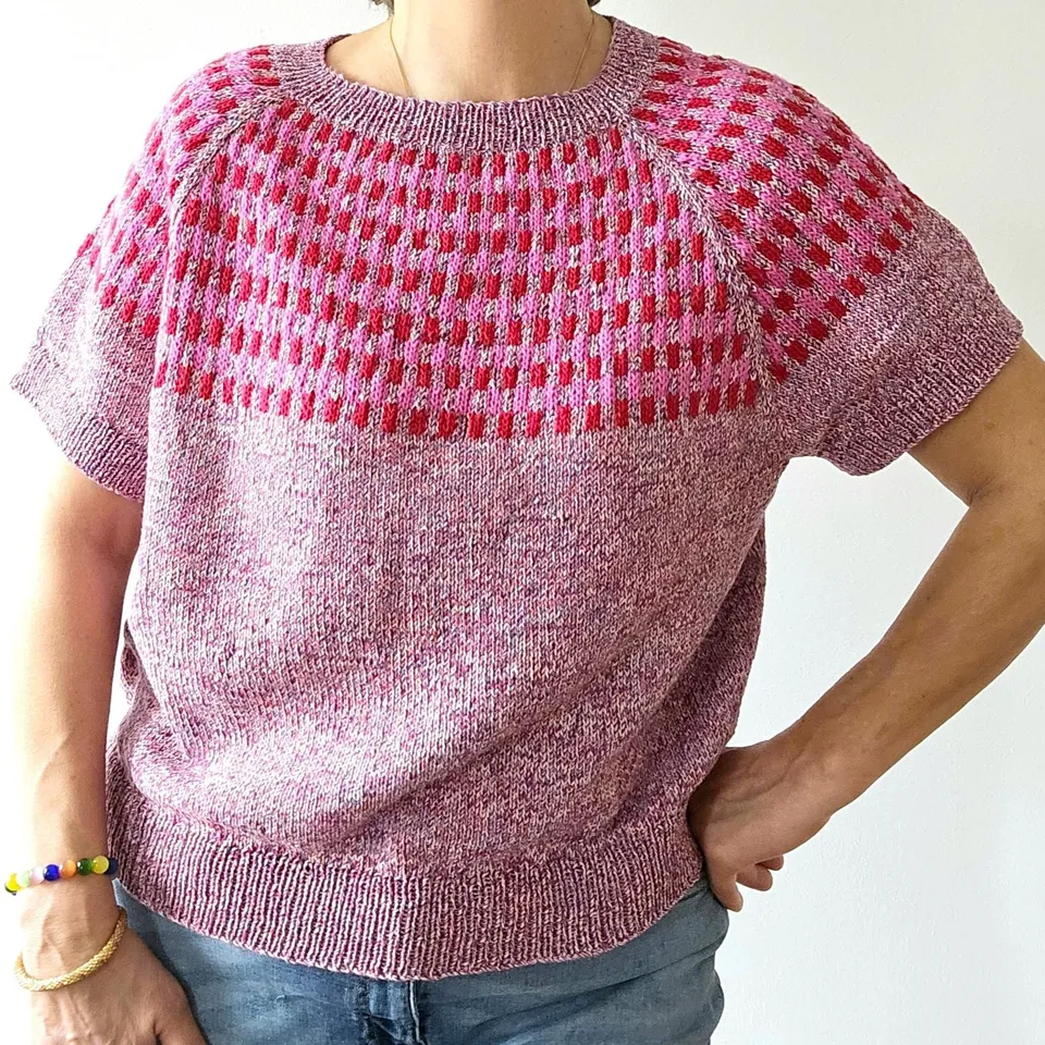 hobbii-sommerrektangler-t-shirt-strickanleitung-xs-2xl image 1