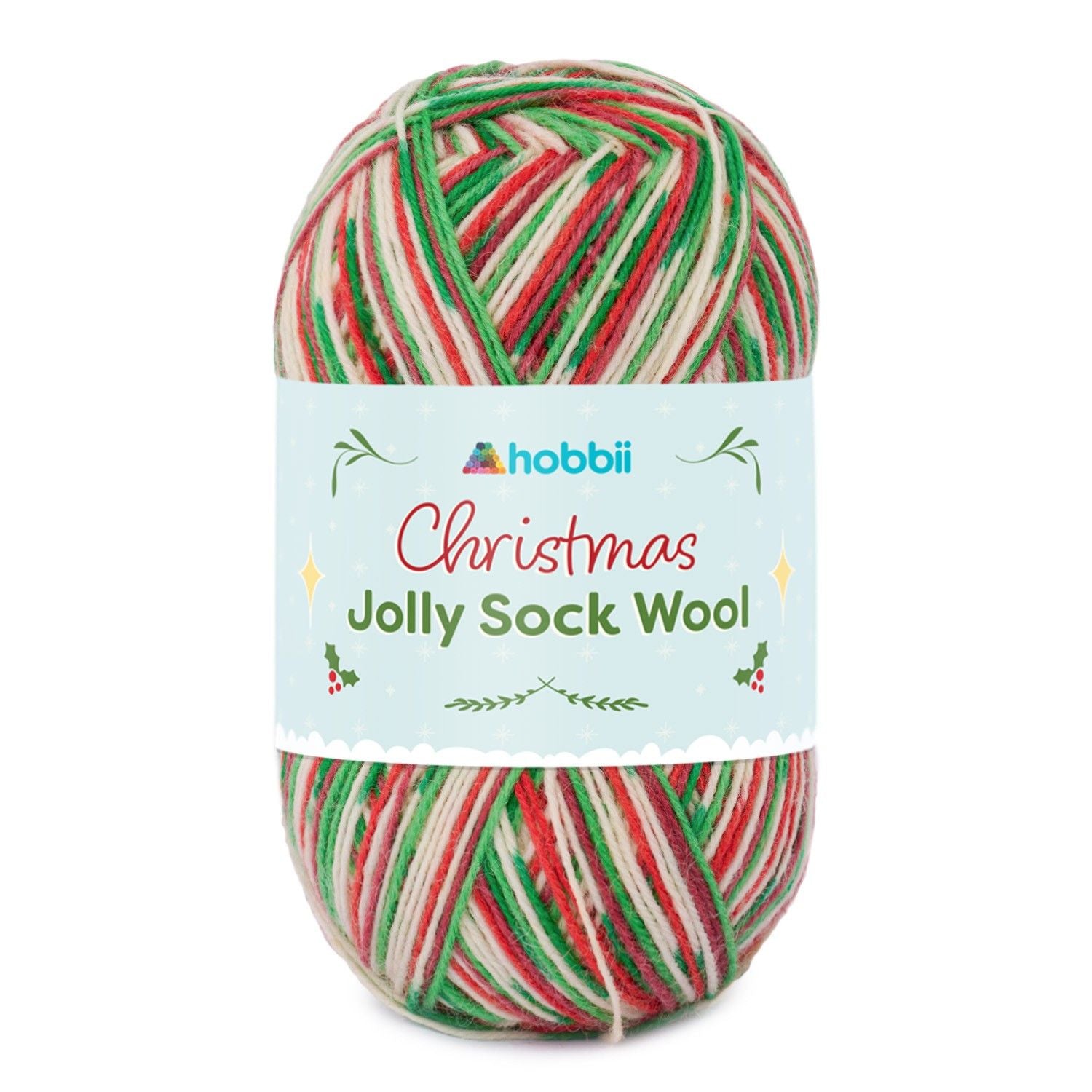 hobbii-garn-jolly-sock-wool-sockenwolle-classic-christmas-410m image 5