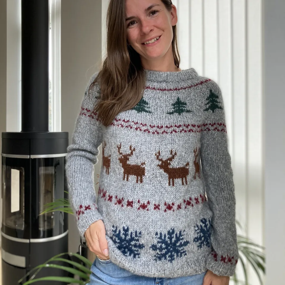 hobbii-anleitungen-holly-pines-pullover-strickanleitung-pdf-xs-3xl image 1