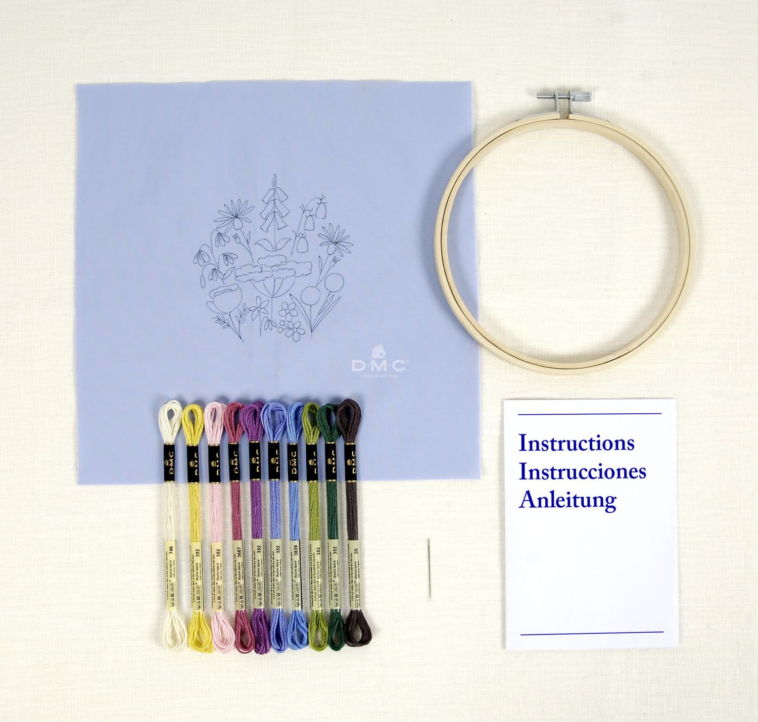 dmc-moulin-english-garden-celeste-johnson-kreuzstich-set-14-5-cm image 2