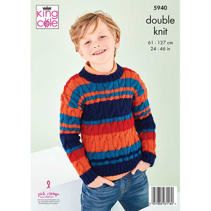 king-cole-5940-pullover-strickanleitung-pricewise-dk image 2
