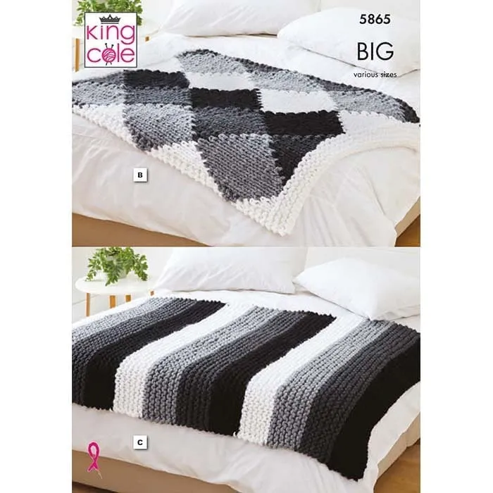 king-cole-5865-strickanleitung-bettl-ufer-und-decke-big-value-big image 1