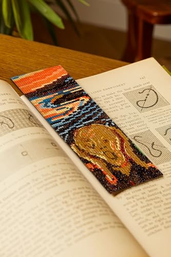 dmc-der-schrei-munch-kreuzstich-lesezeichen-aida image 3