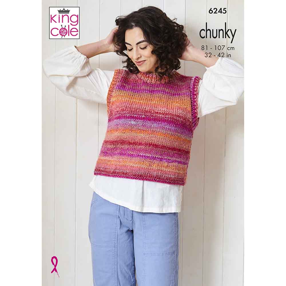 king-cole-6245-top-tunika-strickanleitung-damen image 1