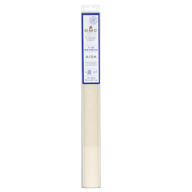 dmc-aida-stickstoff-ecru-100-baumwolle image 1