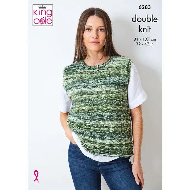 king-cole-6283-sweater-tank-top-strickanleitung-dk image 1