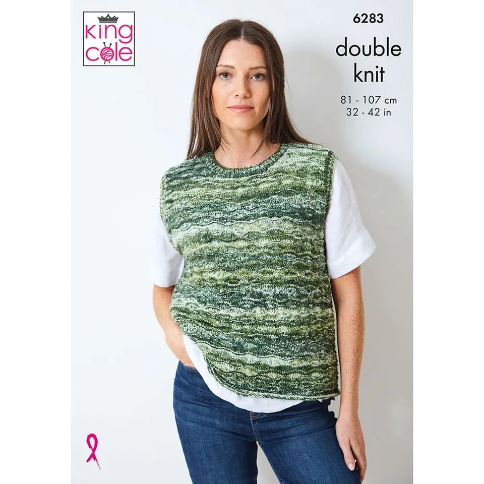 king-cole-6283-sweater-tank-top-strickanleitung-dk image 1