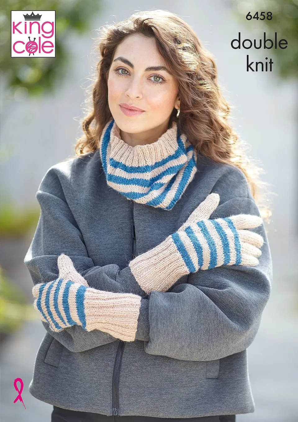 king-cole-6458-strickanleitung-schal-m-tze-eternity-dk image 1