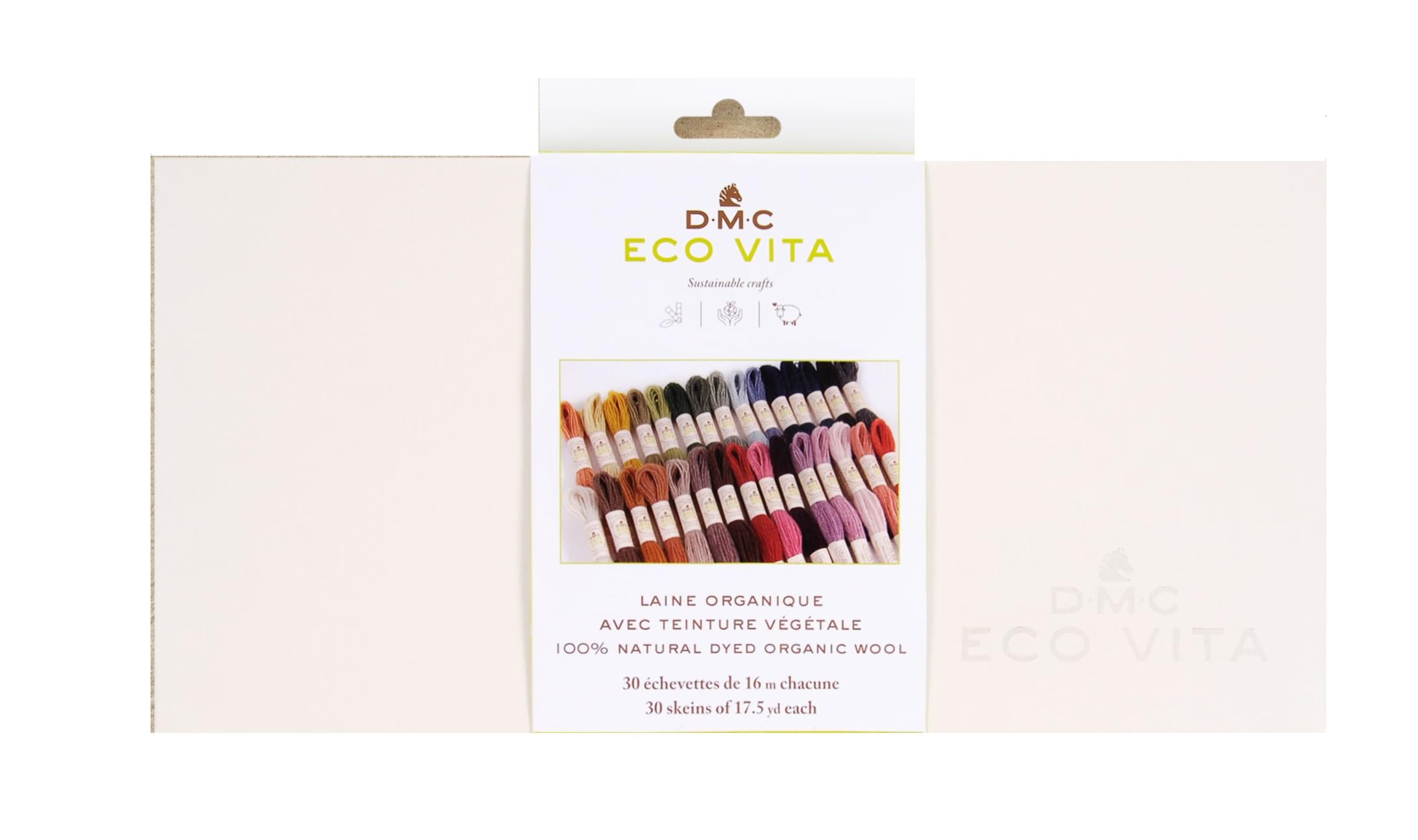 dmc-eco-vita-sammlerbox-30-farben-bio-wollgarn image 1