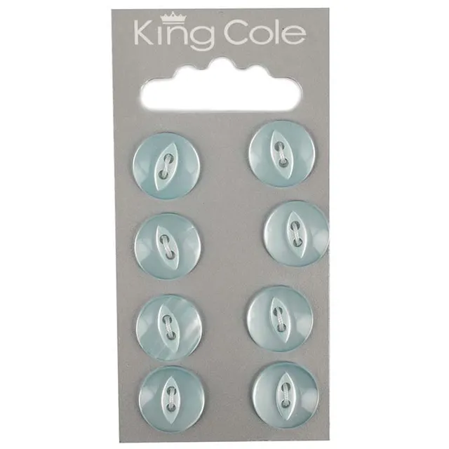 king-cole-haberdashery-fish-eye-kn-pfe-blau-klein image 1