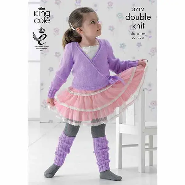 king-cole-patterns-3712-strickanleitung-cardigan-comfort-dk image 1