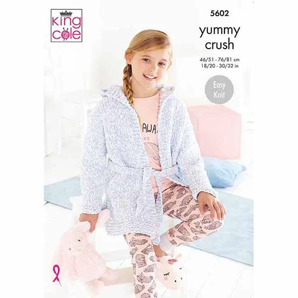 king-cole-patterns-5602-morgenmantel-strickanleitung-yummy-crush image 1