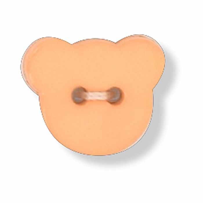 king-cole-haberdashery-knopf-teddyb-r-peach-24-ligne image 1
