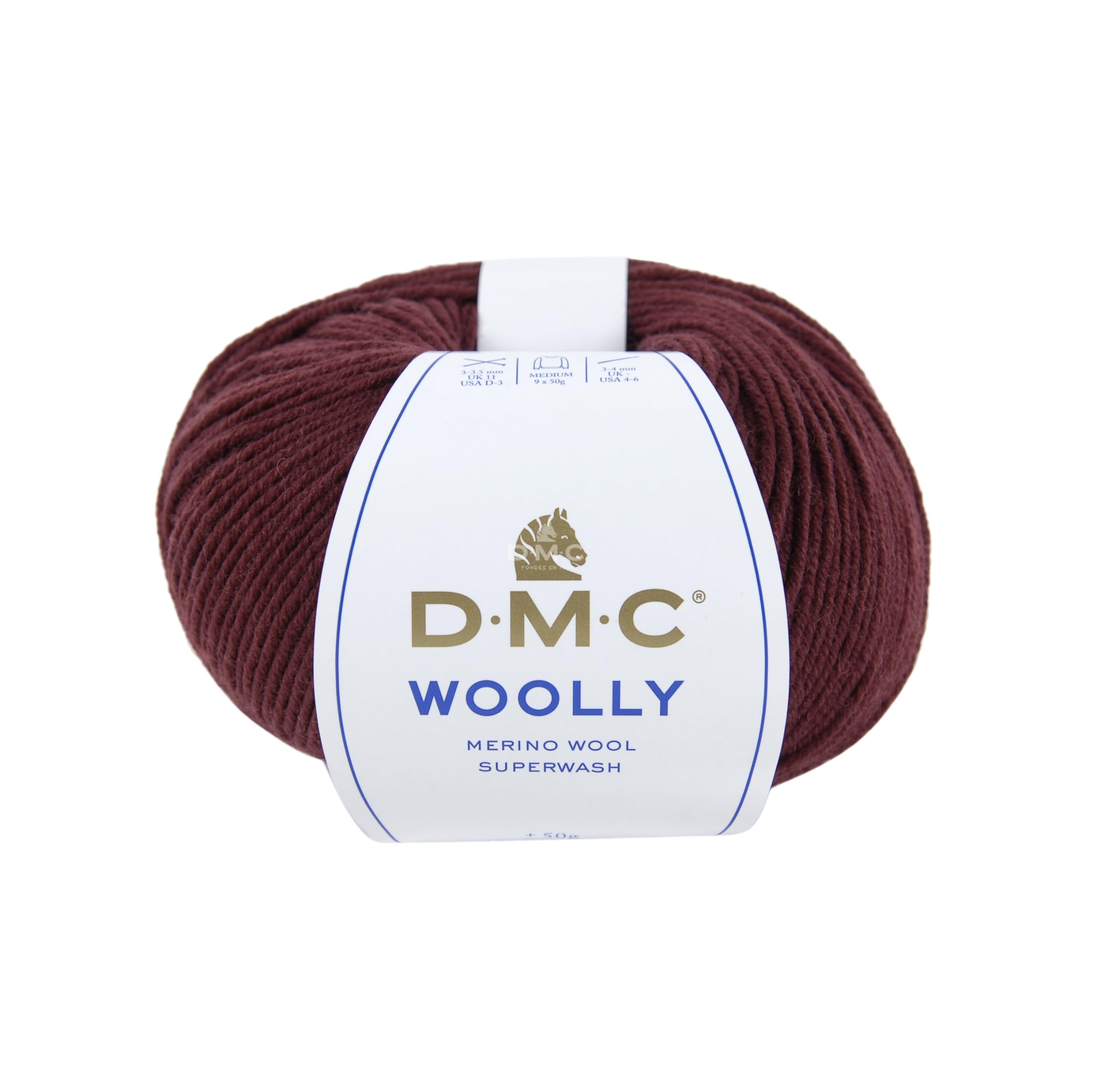 dmc-woolly-merinowolle-50-g-weich-haut image 1