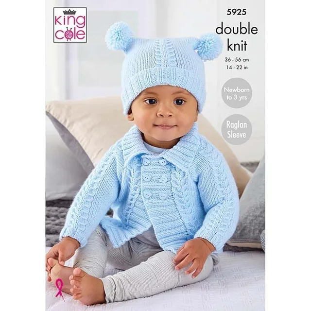 king-cole-5925-strickanleitung-mantel-m-tze-comfort-dk image 1