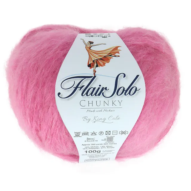 king-cole-flair-solo-chunky-wolle-100g-mohair-flauschgarn image 1