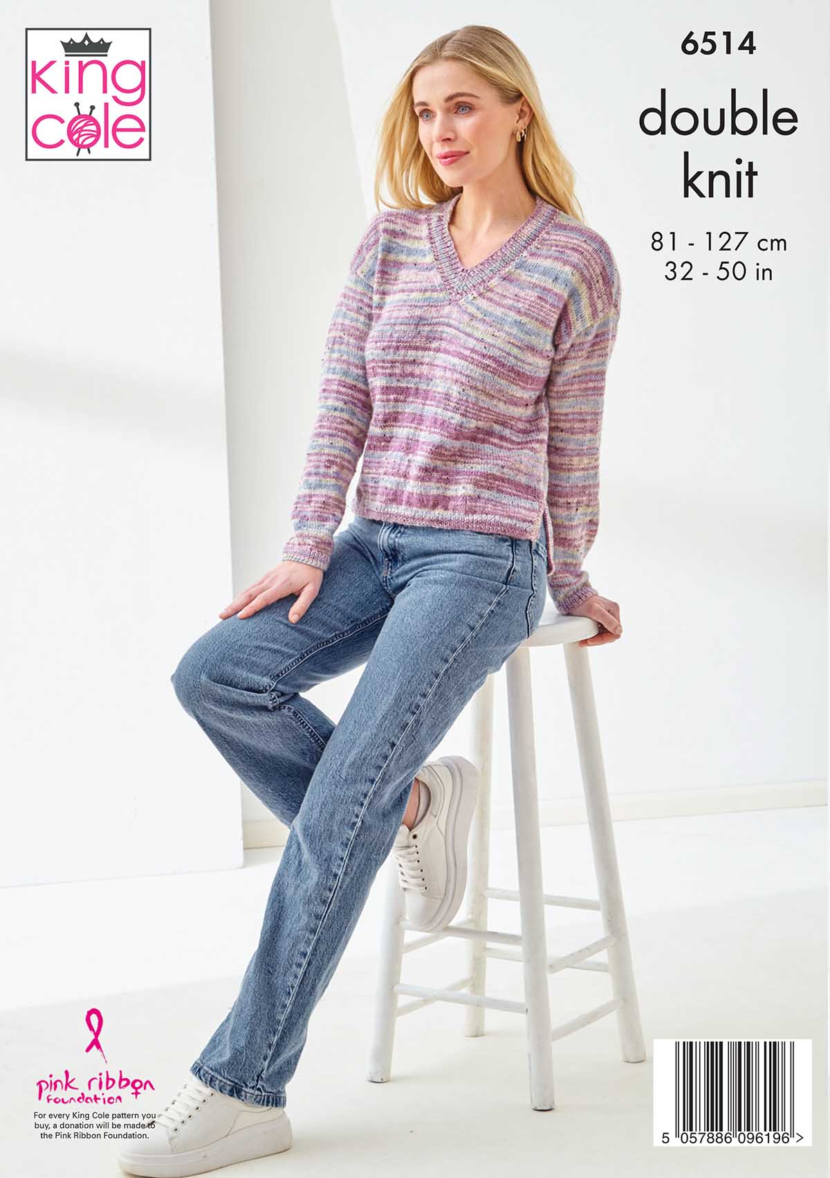 king-cole-patterns-6514-strickanleitung-homespun-prism-dk image 2