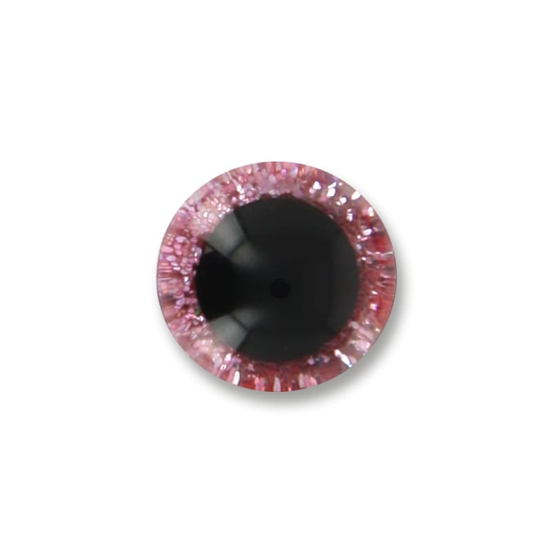 king-cole-haberdashery-glitter-eyes-bastelaugen-pink-14-mm image 1