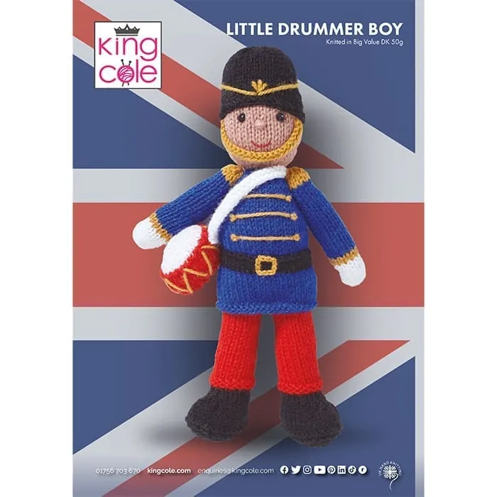 king-cole-little-drummer-boy-strickanleitung-figur image 1
