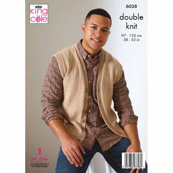 king-cole-6038-strickanleitung-weste-cottonsoft-dk image 2