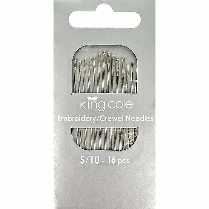 king-cole-haberdashery-sticknadeln-stickerei-nadeln-set image 1