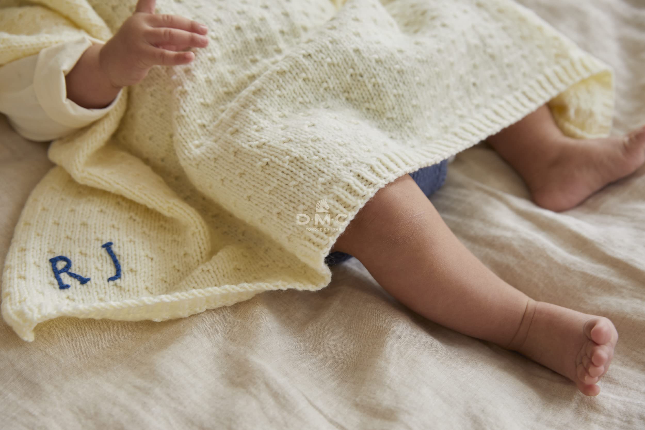 dmc-moulin-sp-cial-personalisierte-babydecke-strickset-neutral image 6