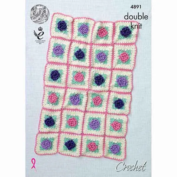king-cole-4891-decken-h-kelanleitung-cherished-dk-blumen image 1