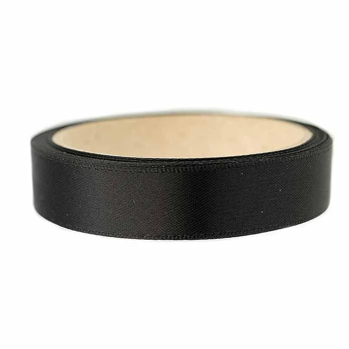king-cole-haberdashery-satinband-schwarz-15-mm-x-4-m image 1