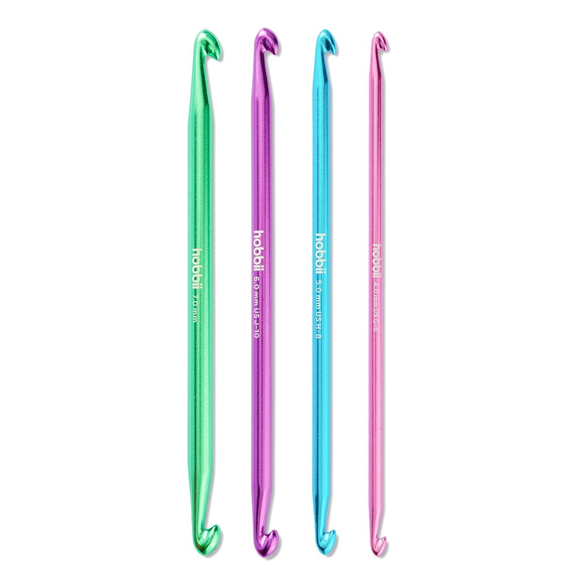 hobbii-h-kelnadeln-alu-doppeltes-tunesisches-set-14cm-4-7mm image 1