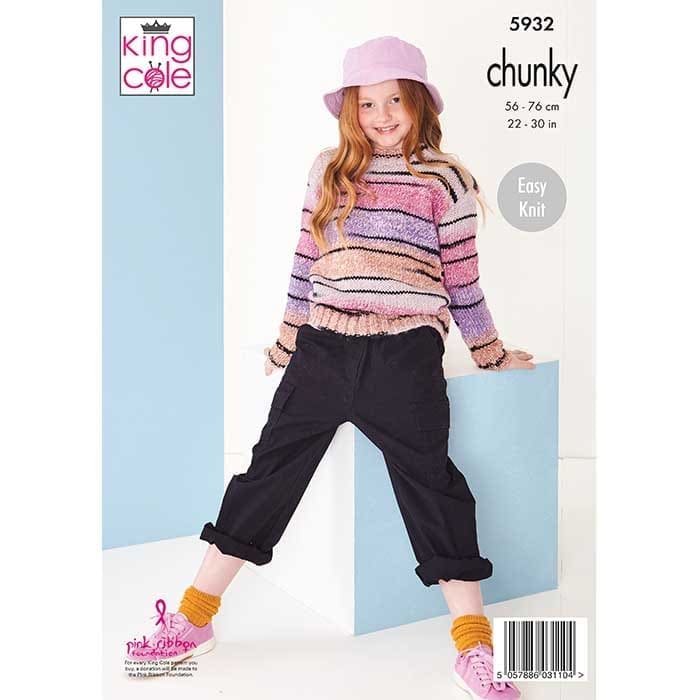 king-cole-5932-pullover-hoodie-strickanleitung-safari-chunky image 2