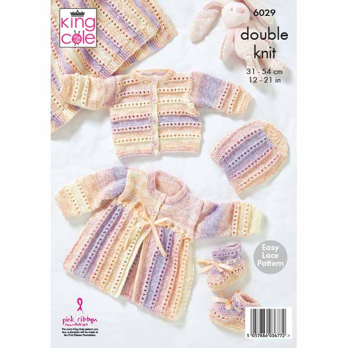 king-cole-6029-strickanleitung-baby-set-cutie-pie-dk image 2