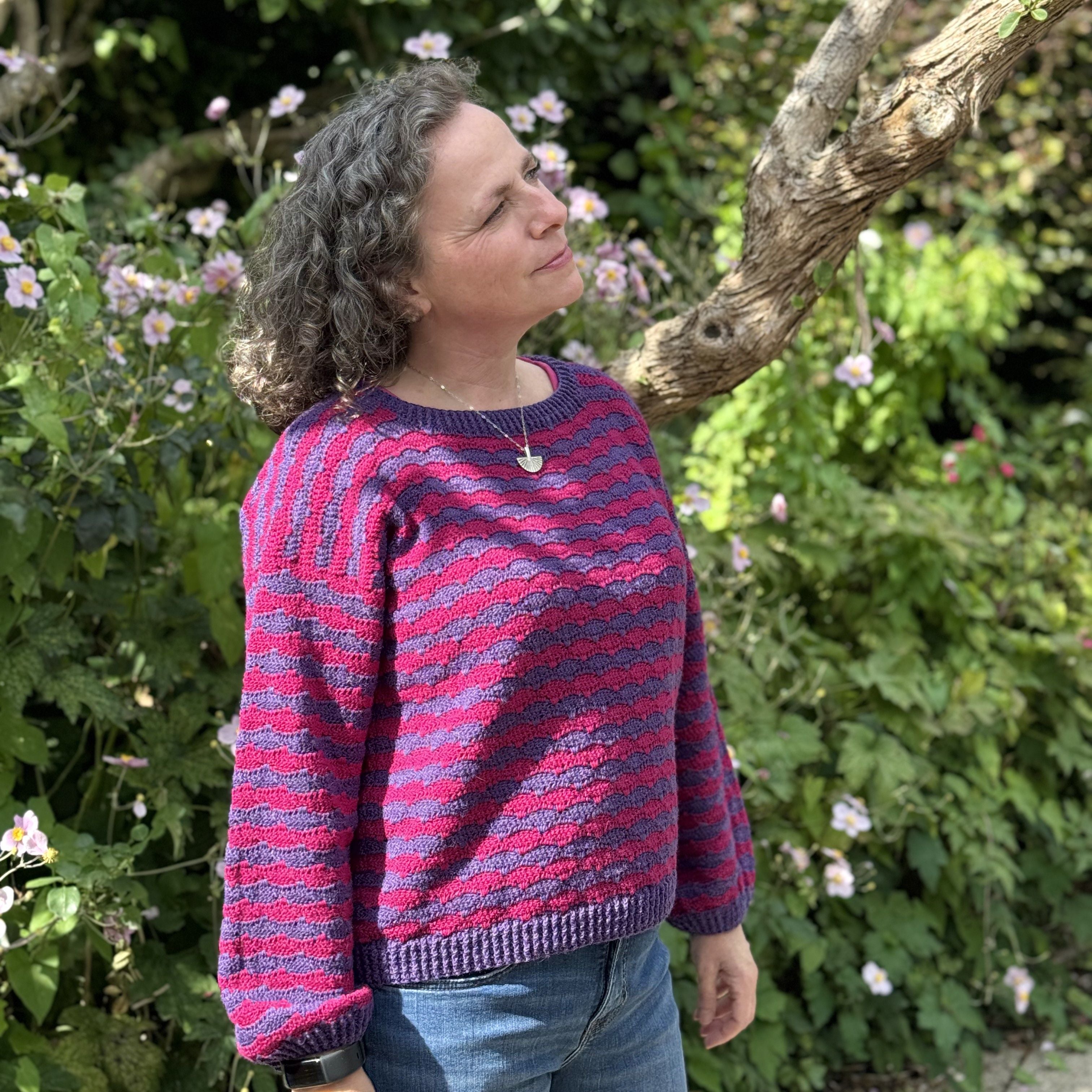 hobbii-purple-magenta-pullover-h-kelanleitung-zweifarbig image 5