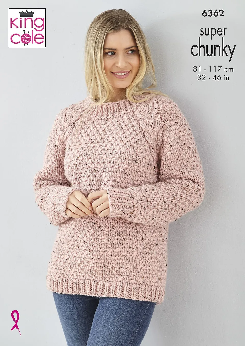 king-cole-6362-strickanleitung-pullover-cardigan-chunky image 1