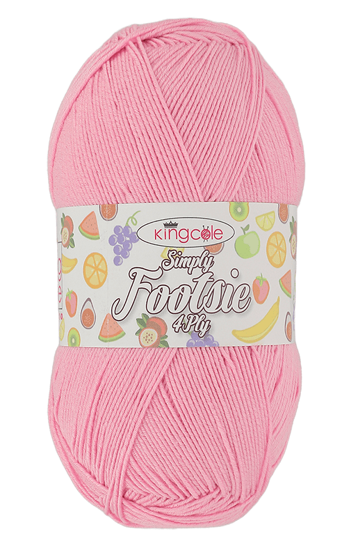 king-cole-simply-footsie-sockenwolle-4ply-uni image 1
