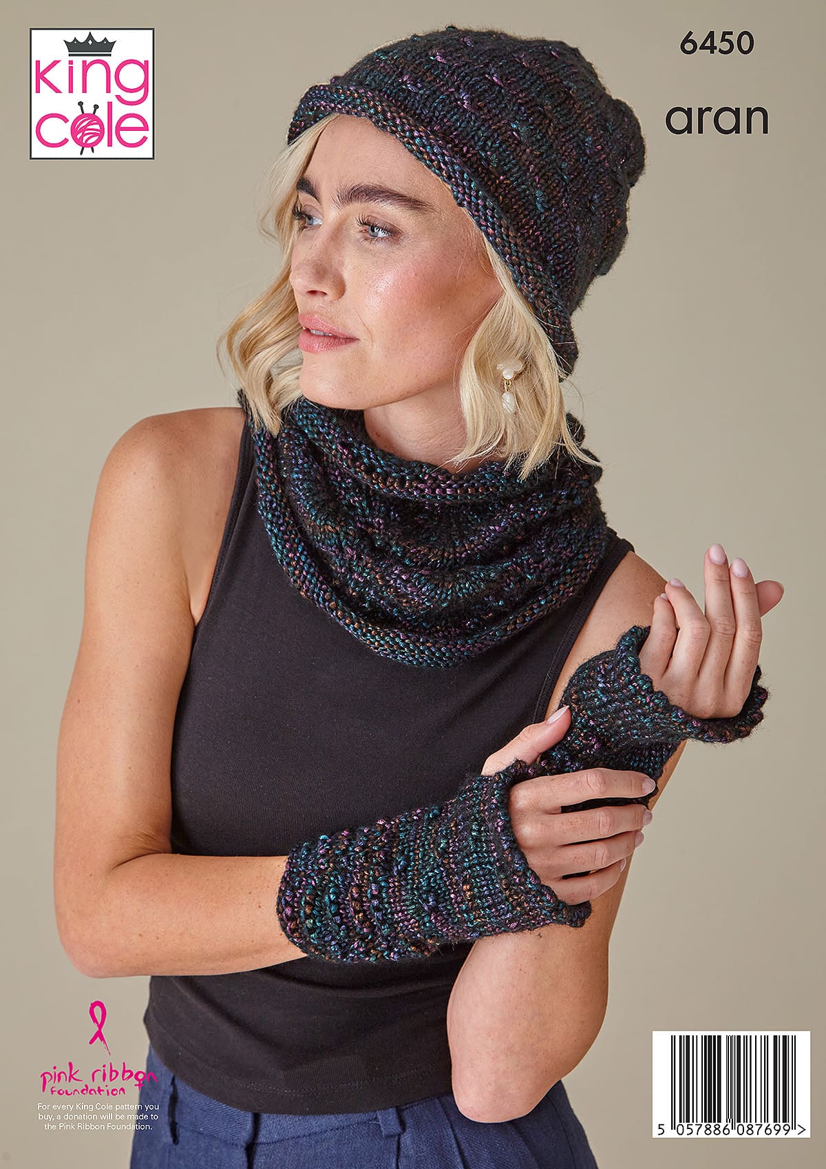 king-cole-6450-accessoires-strickanleitung-firefly-aran image 2
