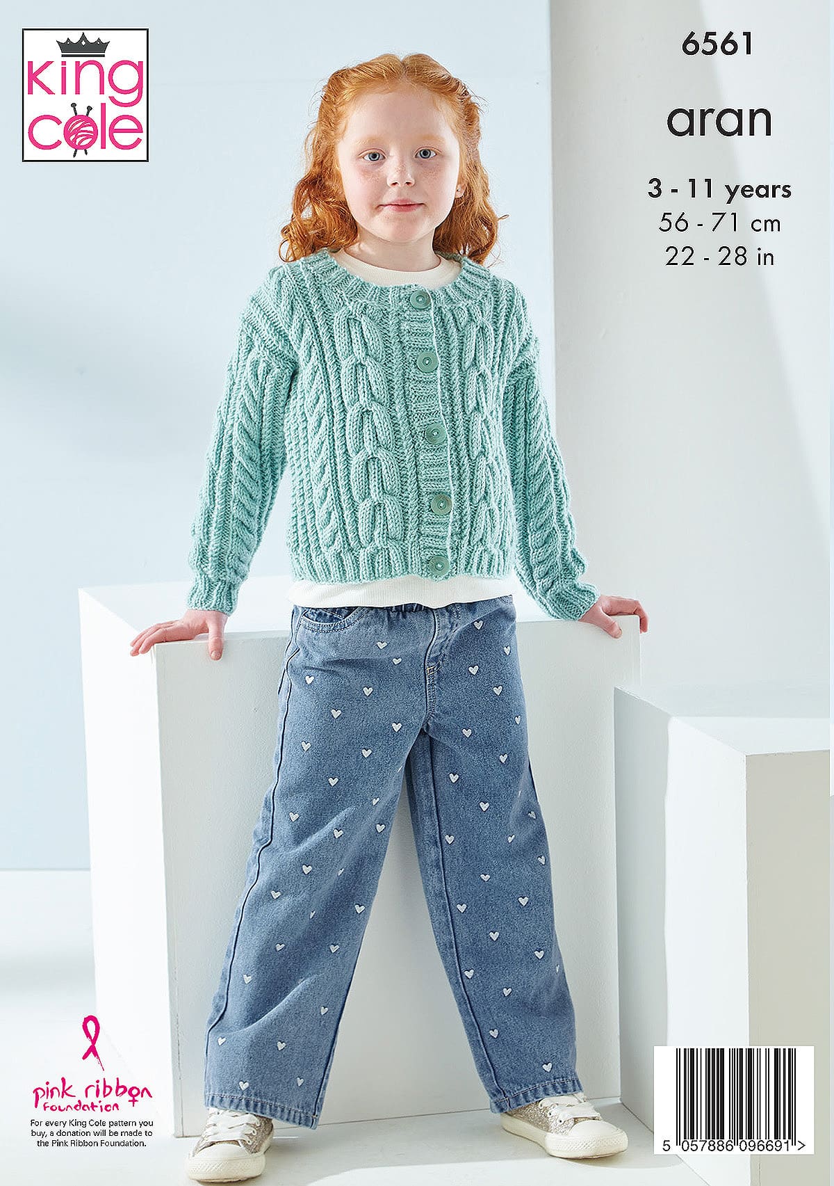 king-cole-6561-cardigans-strickanleitung-fashion-aran image 2