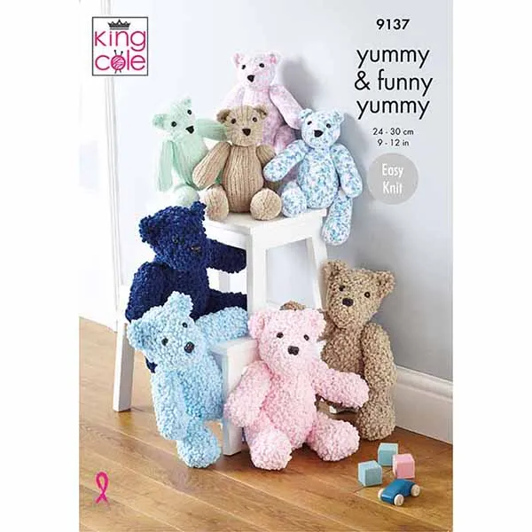 king-cole-9137-strickanleitung-teddys-yummy-garn image 1