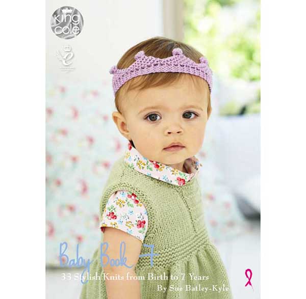 king-cole-patterns-baby-book-7-strickheft-babykleidung image 1