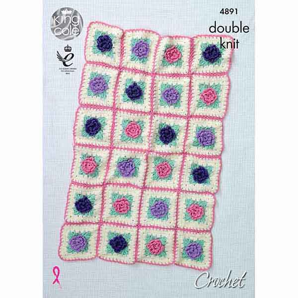 king-cole-4891-decken-h-kelanleitung-cherished-dk-blumen image 1