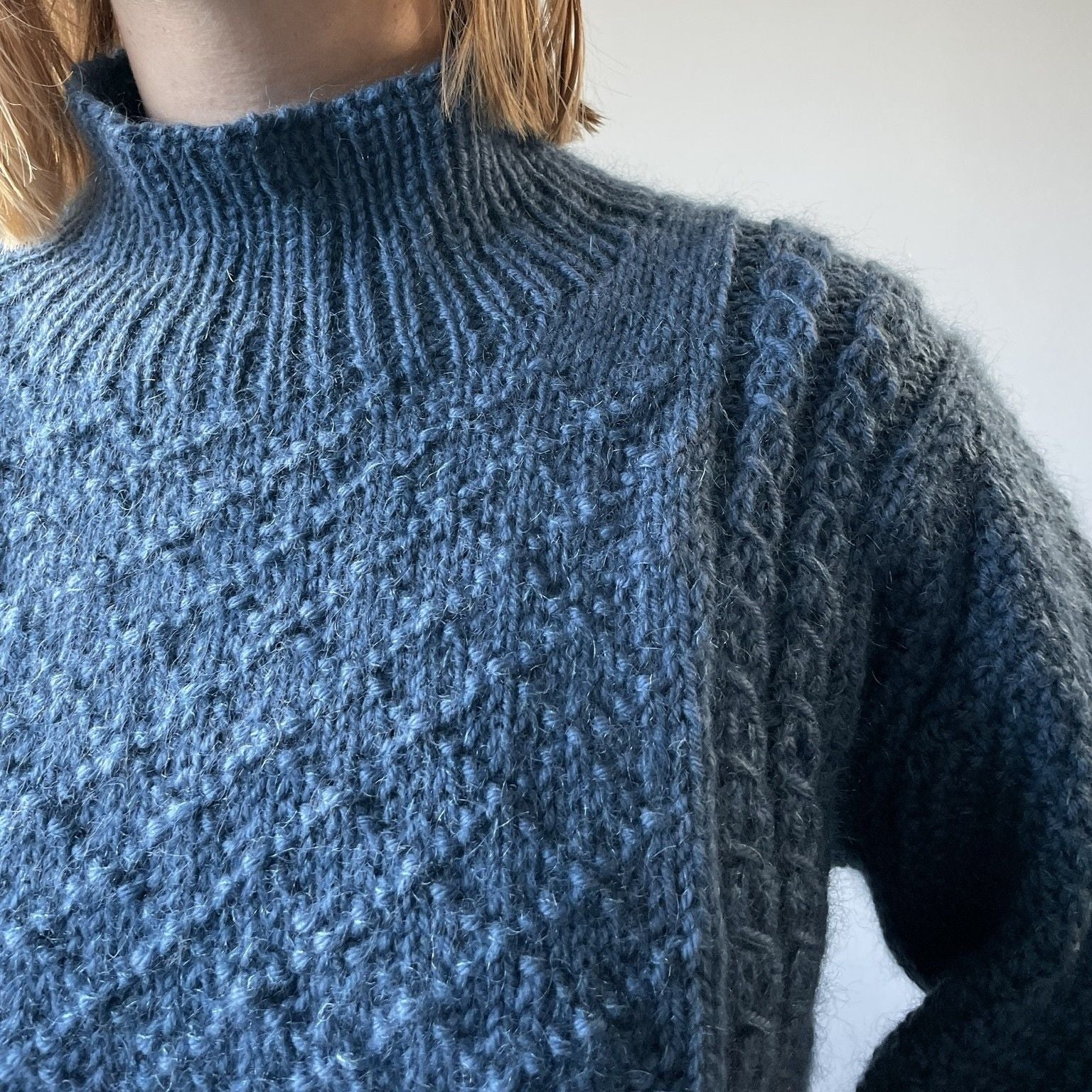 hobbii-diamond-structure-sweater-pullover-strickanleitung-xs-4xl-top-down image 3