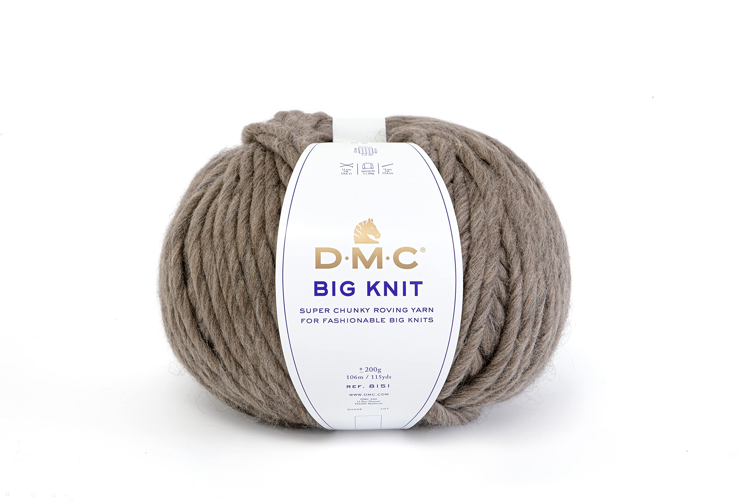 dmc-big-knit-strickgarn-200-g-farbe-106-meliert-dick image 5