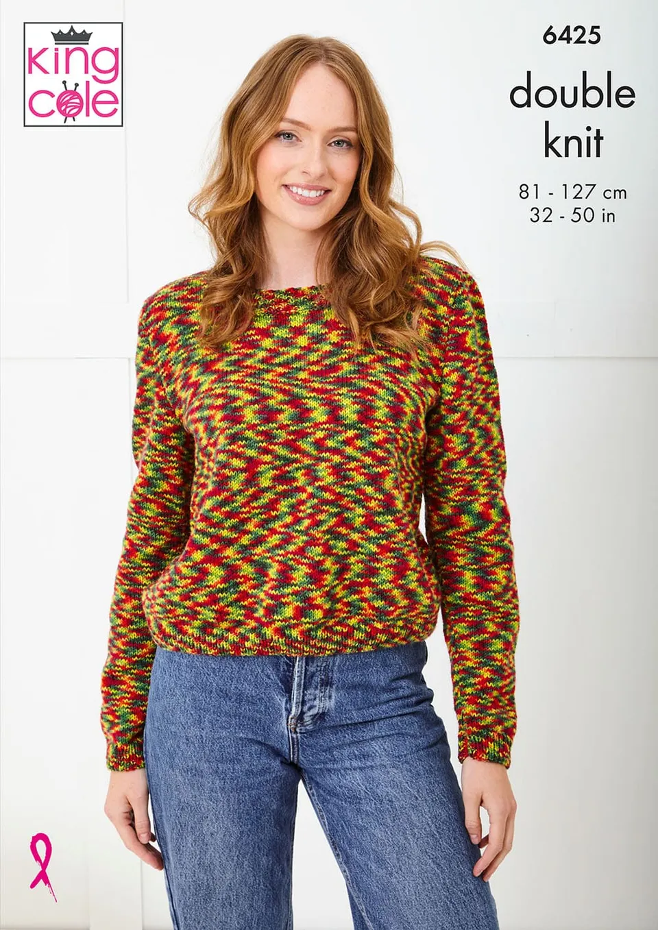 king-cole-p6425-strickanleitung-pullover-cardigan-dk image 1