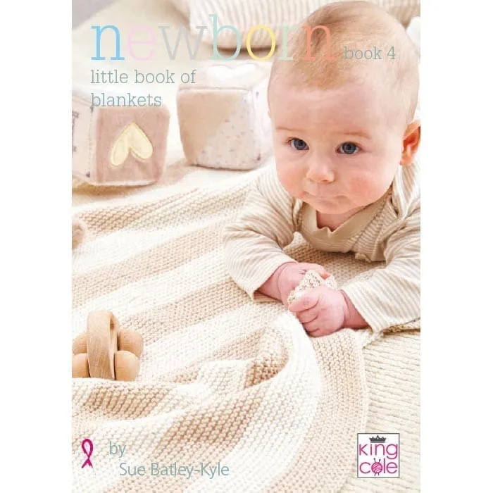 king-cole-patterns-newborn-book-4-strickheft-babydecken image 1