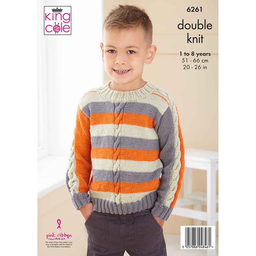 king-cole-6261-orchard-dk-pullover-strickanleitung image 2